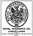 Royal Insurance crest 1857