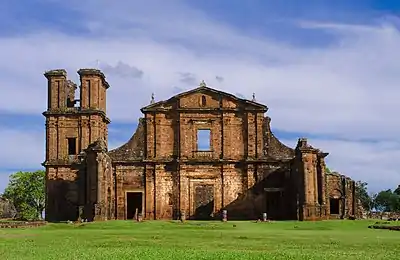 São Miguel das Missões mission,  Rio Grande do Sul, Brazil