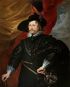 Portrait of King Władysław IV Vasa of Poland, 1620s, Wawel Royal Castle National Art Collection