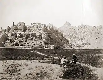 Ruins of the old Kandahar Citadel, 1881