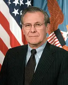 Donald H. RumsfeldSecretary of Defense(announced December 28, 2000)