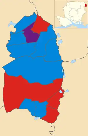 2014 results map