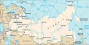 Map of Russia