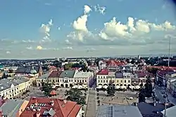 Panorama of the town