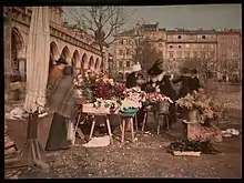 Kraków Cloth Hall in 1915