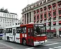 The last high-floor trolleybuses on the SPTrans system were retired in September 2013. The last such vehicles in service were Marcopolo/Volvo trolleybuses built in the 1990s.