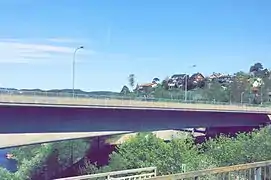 North of Søm seen from Varodd Bridge