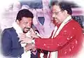 Vijay Urs with Shri.S.P. Balasubrahmaniyam