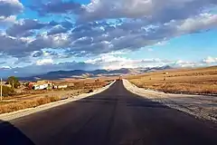 S11 through Samtskhe-Javakheti highlands near Armenian border