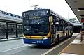 Brisbane Bus S1670, at the Upper Mount Gravatt Station. doing the 111 BUZ service to Roma Street.