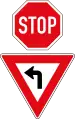 Stop to Sharp turn