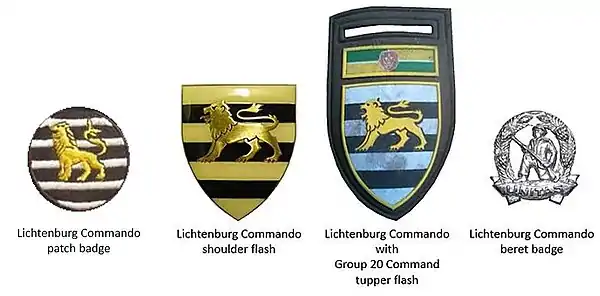 SADF era Lichtenburg Commando insignia