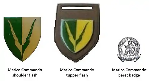 SADF era Marico Commando insignia