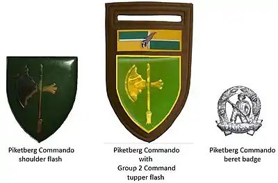 SADF era Piketberg Commando insignia