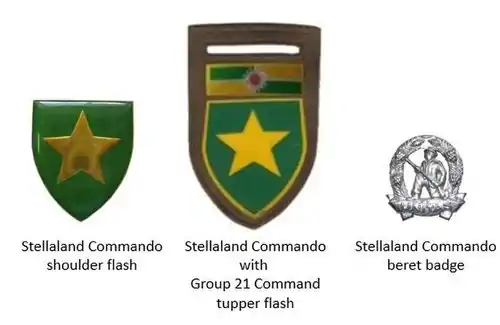 SADF era Stellaland Commando insignia