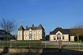 The town hall in Saint-Ouen-sur-Iton