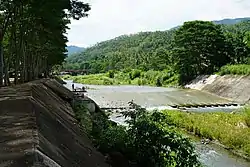 Santiago River and its dam