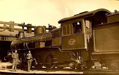 No. 776, with its original Belpaire firebox, c. 1930