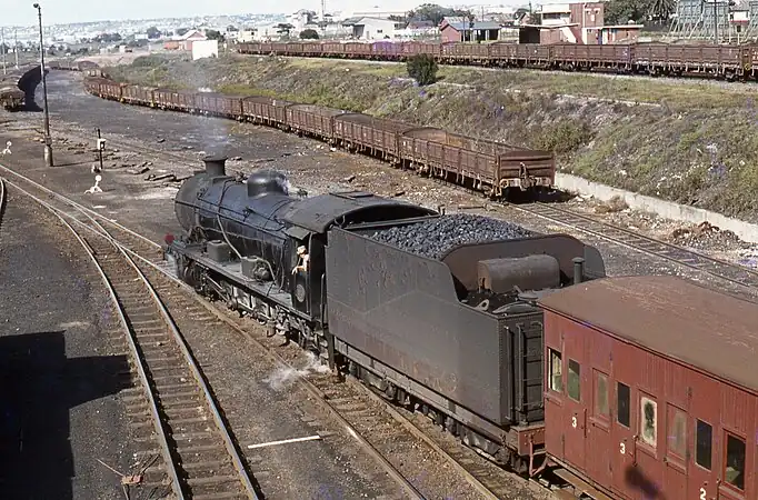 Class 12R no. 1939 on the shunt at New Brighton, 31 March 1979