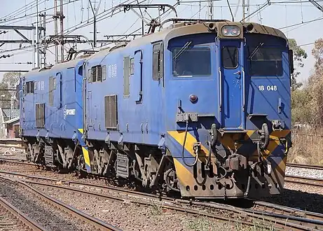 No. 18-048 (E2180) with covered drainage holes at Capital Park, Pretoria, 20 August 2007