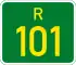 Regional route R101 shield