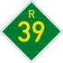 Provincial route R39 shield