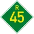 Provincial route R45 shield