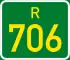 Regional route R706 shield