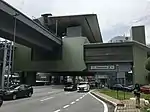 Semantan MRT Station above Jalan Semantan/Sprint Expressway.