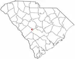 Location of Perry, South Carolina