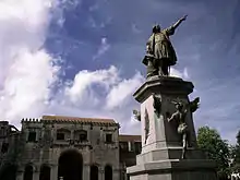 Image 19Christopher Columbus statue in colonial Santo Domingo. (from Culture of the Dominican Republic)