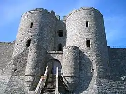 Image 17Harlech Castle was one of a series built by Edward I to consolidate his conquest. (from History of Wales)