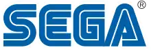 SEGA in pinstriped blue