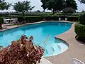 Swimming pool at Southfork