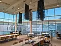 J. Paul Leonard Library seating area