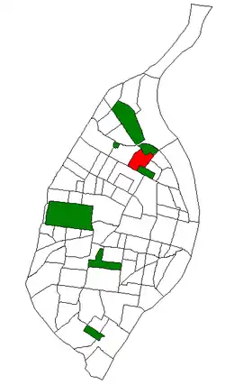 Location (red) of O'Fallon within St. Louis