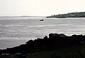 Ferry crossing between Deer Island (N.B.) and Eastport (ME).