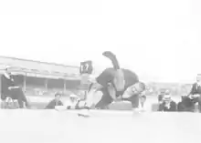 Wrestling match during 1908 Summer Olympics