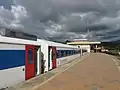 Railway station in Beaufort.