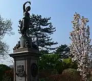 The Sabrina Fountain at Bridgnorth Castle, Shropshire by James Milo Griffith (1881)