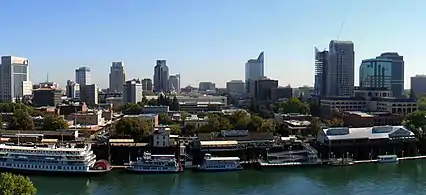 Skyline of Sacramento