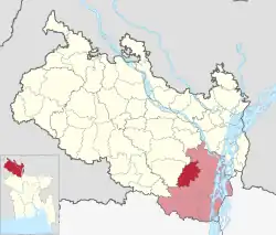 Location of Sadullapur