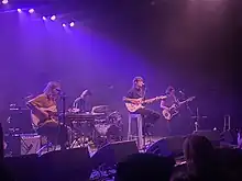 Sadurn performing at Union Transfer in 2022