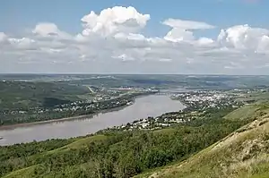 Sagitawa Lookout, Peace River