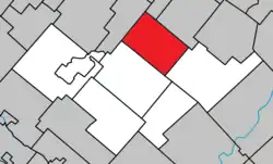 Location within Les Sources RCM