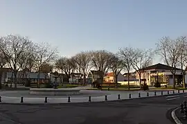 The central square in Saint-Apollinaire