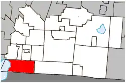 Location within Brome-Missisquoi RCM