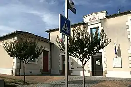 The town hall in Saint-Bonnet-de-Bellac