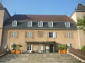 The town hall in Saint-Bonnet-de-Mure