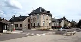 The town hall in Saint-Escobille